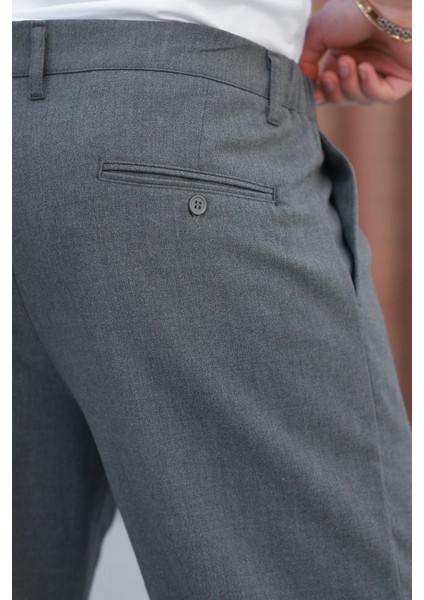 Antrasit Rahat Kesim Erkek Kumaş Pantolon E6577 indirimleri