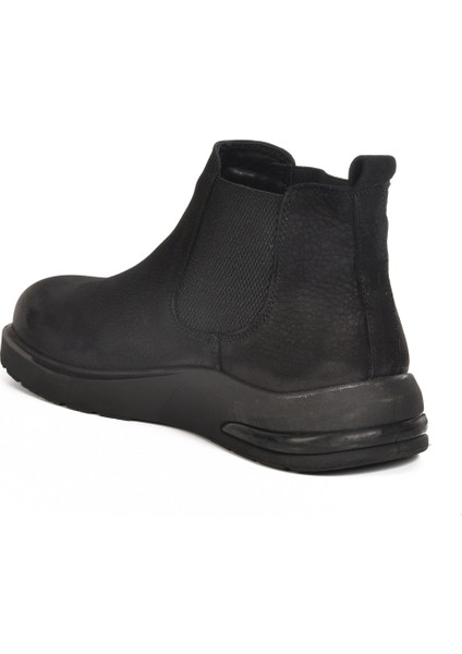 Siyah Nubuk Hakiki Deri Erkek Chelsea Bot 260042 M fırsatları