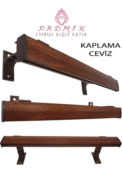 Tek Kanallı Dekoratif Perde Ray Kornişi Alüminyum Ayaklı fiyatları