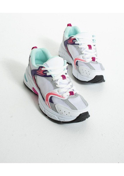 Duxal Unisex Beyaz Spor Ayakkabı Ortopedik Taban ve Tekstil Malzeme ile Rahat Kullanım modelleri