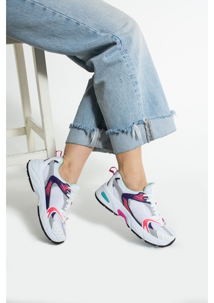 Duxal Unisex Beyaz Spor Ayakkabı Ortopedik Taban ve Tekstil Malzeme ile Rahat Kullanım indirimleri