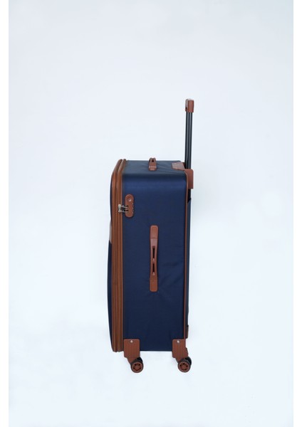Wordrobe Raflı 4 Teker Çekçekli Lacivert Büyük Boy Valiz fiyatları