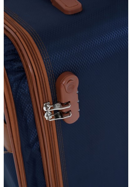 Wordrobe Raflı 4 Teker Çekçekli Lacivert Büyük Boy Valiz indirimleri