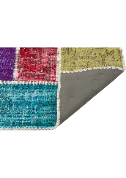 Teselya Mavi Çizgili Yün Modern Desenli Yün Hav Toz Vermez Leke Tutmayan Salon Yolluk Mutfak El Dokuma Halı fiyatları