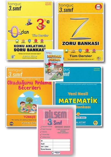 3. Sınıf Tüm Dersler Seti Konu 4 Kitap