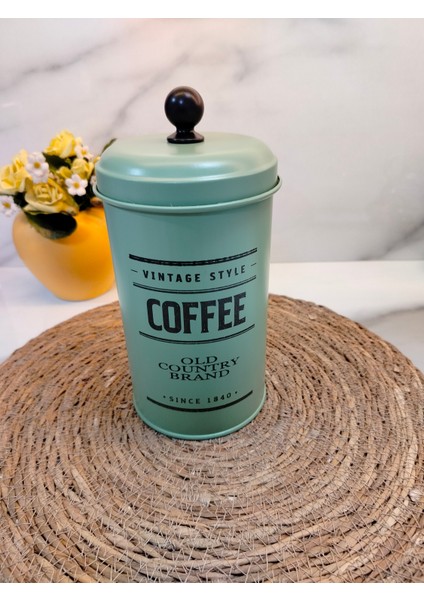 Dublın Retro Coffee Kutusu 1200ML