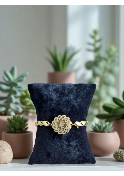 Arpa Zincirli Paslanmaz Çelik Bileklik CNS0045-1