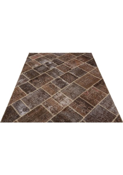 Iskece Bej Patchwork Yün Modern Desenli Yün Hav Toz Vermez Leke Tutmayan Salon Yolluk Mutfak El Dokuma Halı modelleri