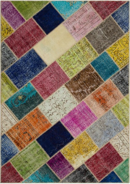 Atina Bej Eskitme Yün Modern Desenli Yün Hav Toz Vermez Leke Tutmayan Salon Yolluk Mutfak El Dokuma Halı