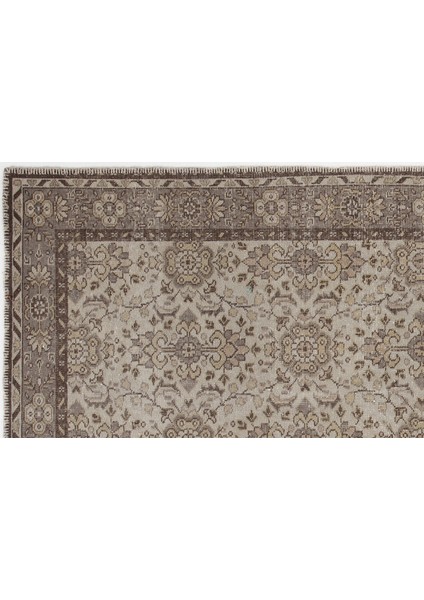 Atina Kahverengi Eskitme Yün Modern Desenli Yün Hav Toz Vermez Leke Tutmayan Salon Yolluk Mutfak El Dokuma Halı indirimleri