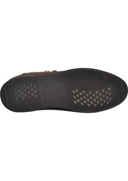 Kahve Hakiki Deri Ortopedik Kadın Casual Ayakkabı 3515 Z indirimleri