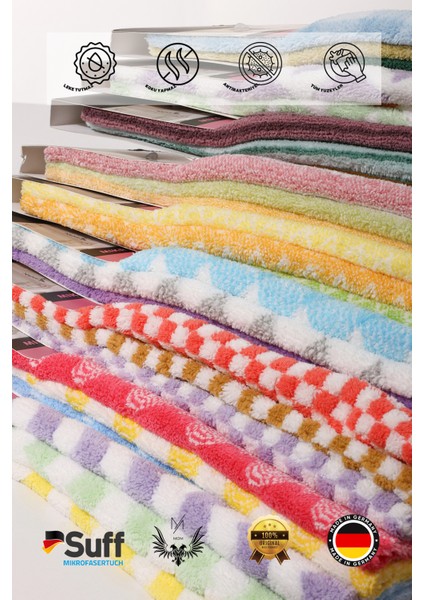 Manavgat Oto Market 9 Adet Mutfak Bezi Kurulama Bezi ve Tezgah Bezi (3'lü 32X32 X3) fiyatları