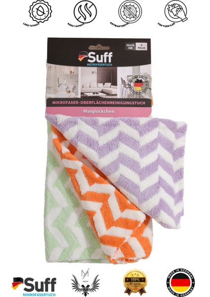 Manavgat Oto Market 9 Adet Mutfak Bezi Kurulama Bezi ve Tezgah Bezi (3'lü 32X32 X3) indirimleri