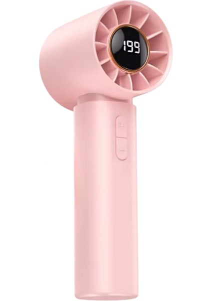 Taşınabililir Mini USB Şarjlı Turbo Dijital Ekranlı El Vantilatör Fan Soğutucu T12 fiyatları