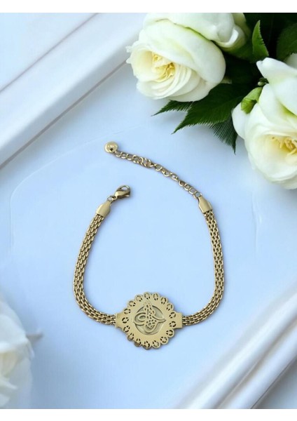 Tuğra Paslanmaz Çelik Bileklik Cns 064-1