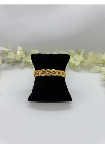 22 Ayar Altın Kaplama Samanyolu Kelepçe Kombin LVD534 fiyatları