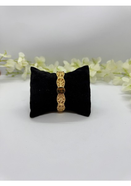 22 Ayar Altın Kaplama Samanyolu Kelepçe Kombin LVD534 modelleri