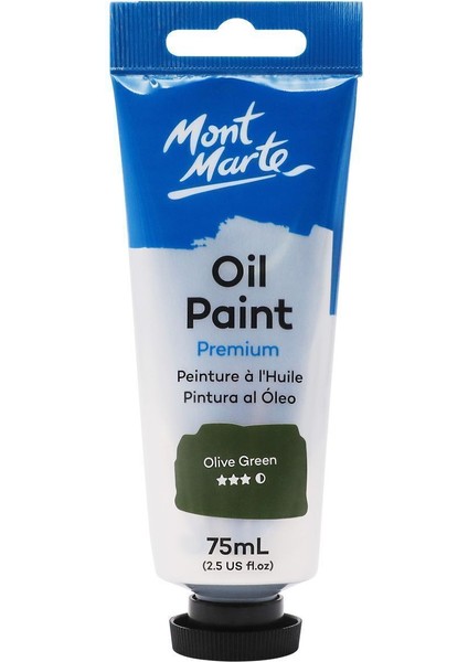 mm Premium Yağlı Boya 75ML - Zeytin Yeşili