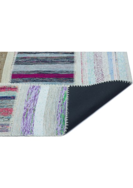 Iskece Bej Patchwork Yün Modern Desenli Yün Hav Toz Vermez Leke Tutmayan Salon Yolluk Mutfak El Dokuma Halı indirimleri