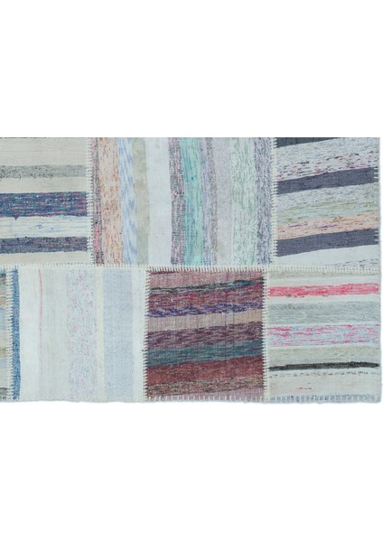 Atina Yeşil Eskitme Yün Modern Desenli Yün Hav Toz Vermez Leke Tutmayan Salon Yolluk Mutfak El Dokuma Halı fırsatları