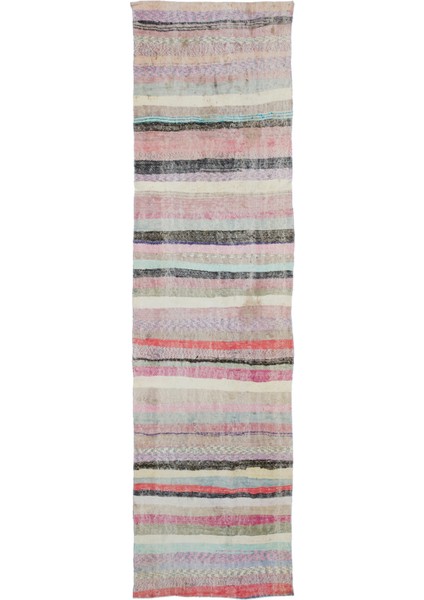 Iskece Pembe Eskitme Yün Modern Desenli Yün Hav Toz Vermez Leke Tutmayan Salon Yolluk Mutfak El Dokuma Halı