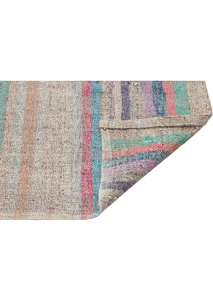 Teselya Kahverengi Çizgili Yün Modern Desenli Yün Hav Toz Vermez Leke Tutmayan Salon Yolluk Mutfak El Dokuma Halı fiyatları