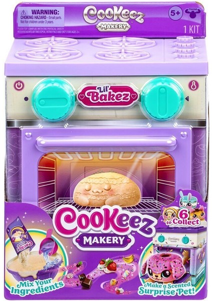 CKE06000 Ccookeez Makery Lil Bakez Fırını ve Sürpriz Kokulu Çörek
