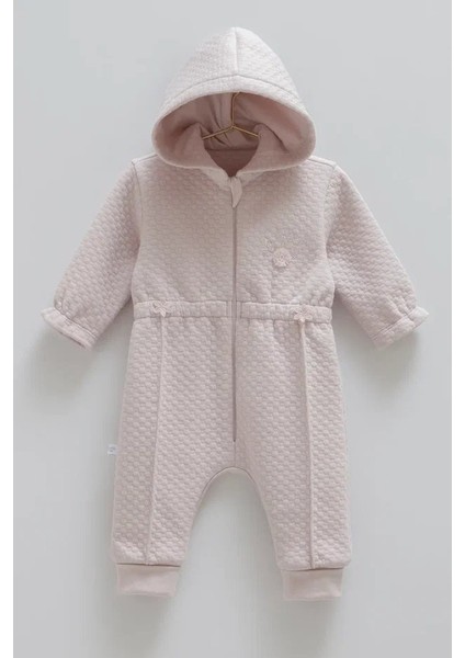 Love Hugs Fermuarlı Tulum - Lila