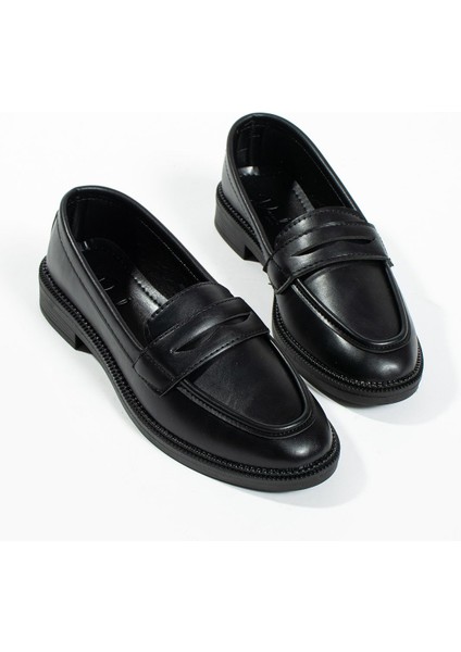 Kadın Loafer Günlük Klasik Casual Makosen Fonle Siyah fiyatları