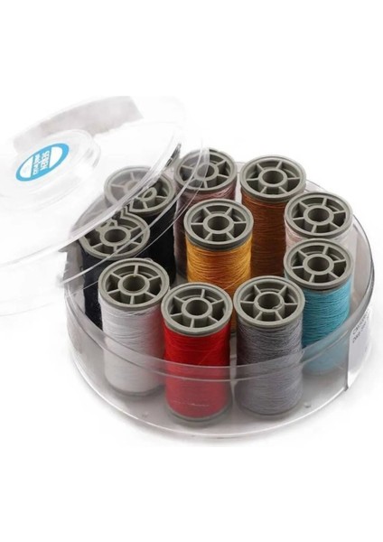 Zümrüt NO:120 , %100 Polyester Dikiş Ipliği Kaliteli 10 Adet Farklı Makara Ip -13073