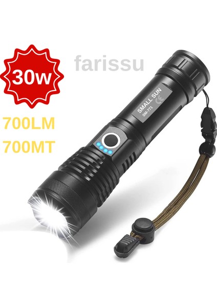 Süper Parlak ve Suya Dayanıklı Small Sun SM-771 El Feneri - 700 Metre Menzil