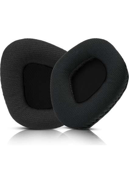 Corsair Void Pro, Pro Rgb,rgb Se, Void Elite, Void Elite Rgb Kablolu/kablosuz Kulaklık Pedi Süngeri Siyah Mesh Kumaşl Yedek Kulak Pedleri, Hafıza Köpüğü Kulaklık Yastığı Minderleri