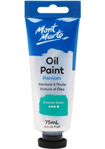 mm Premium Yağlı Boya 75ML - Zümrüt Yeşili