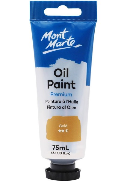 mm Premium Yağlı Boya 75ML - Gold
