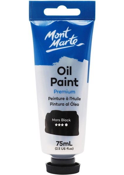 mm Premium Yağlı Boya 75ML - Mars Black