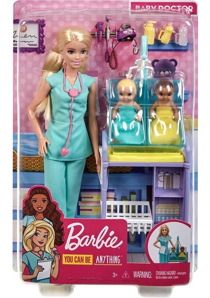 GKH23 Barbie Bebek Doktoru - Sarışın