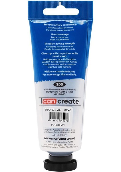 mm Premium Yağlı Boya 75ML - Monastral Cerulean fiyatları