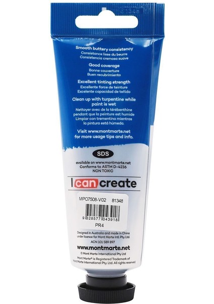 mm Premium Yağlı Boya 75ML - Vermilion fiyatları