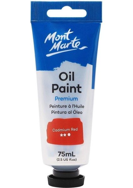 mm Premium Yağlı Boya 75ML - Cadmium Red