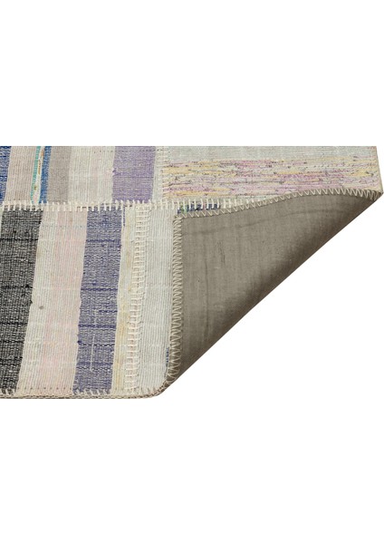 Iskece Bej Patchwork Yün Modern Desenli Yün Hav Toz Vermez Leke Tutmayan Salon Yolluk Mutfak El Dokuma Halı fiyatları