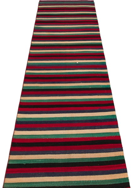 Girit Bej Çizgili Yün Modern Desenli Yün Hav Toz Vermez Leke Tutmayan Salon Yolluk Mutfak El Dokuma Halı modelleri