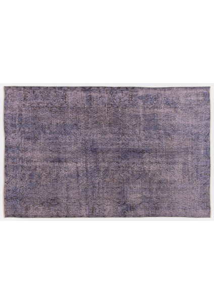Mor Eskitme Yün Modern Desenli Yün Hav Toz Vermez Leke Tutmayan Salon Yolluk Mutfak El Dokuma Halı