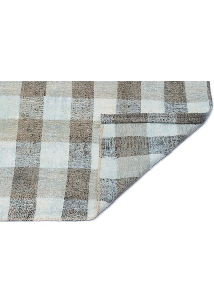 Teselya Bej Çizgili Yün Modern Desenli Yün Hav Toz Vermez Leke Tutmayan Salon Yolluk Mutfak El Dokuma Halı fiyatları