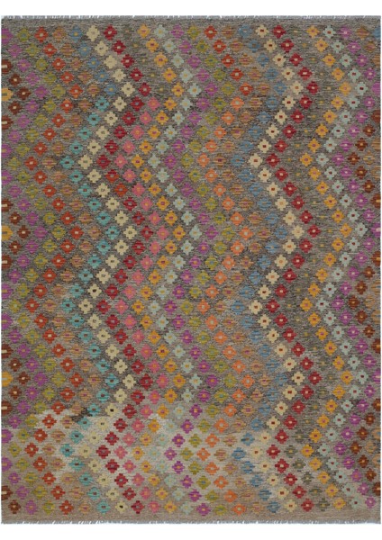 Atina Turkuaz Eskitme Yün Modern Desenli Yün Hav Toz Vermez Leke Tutmayan Salon Yolluk Mutfak El Dokuma Halı