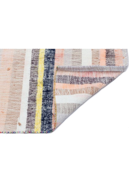 Teselya Bej Çizgili Yün Modern Desenli Yün Hav Toz Vermez Leke Tutmayan Salon Yolluk Mutfak El Dokuma Halı fiyatları