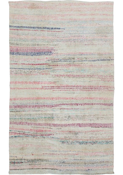 Iskece Bej Patchwork Yün Modern Desenli Yün Hav Toz Vermez Leke Tutmayan Salon Yolluk Mutfak El Dokuma Halı