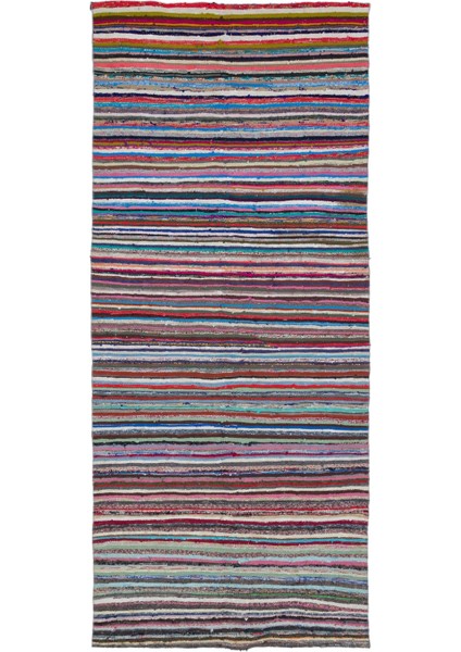 Atina Kırmızı Eskitme Yün Modern Desenli Yün Hav Toz Vermez Leke Tutmayan Salon Yolluk Mutfak El Dokuma Halı