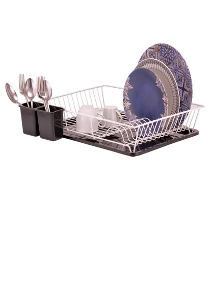 Dik Açılı Tek Katlı Beyaz Tabaklık -ACERO-20333