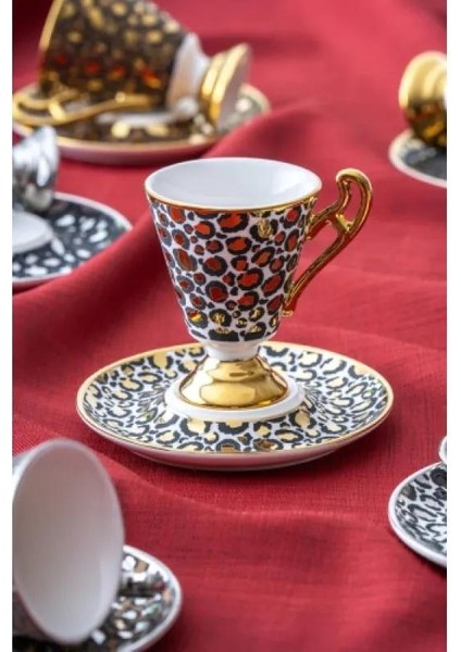 Taliana 6 Kişilik Kahve Fincanı Takımı - 90 ml MSKF419