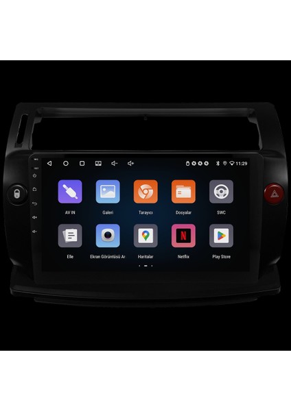 Citroen C4 Android Multimedya Sistemi (2005-2011) CRV-4072XR fiyatları